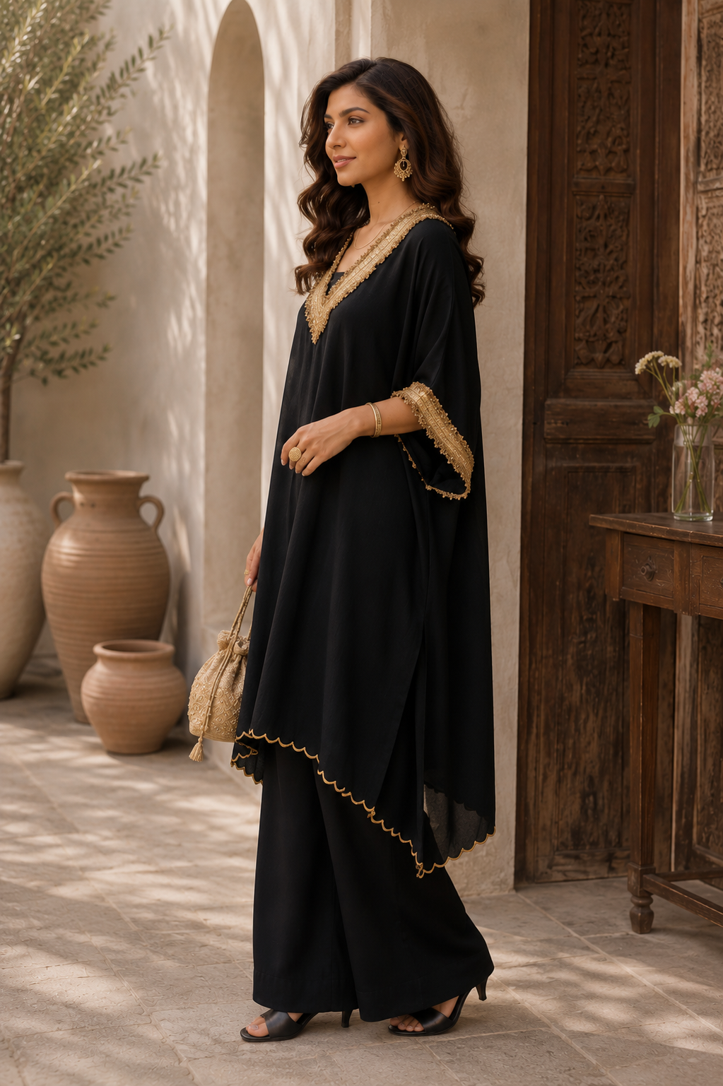 Signature Kaftan Co-Ord Set