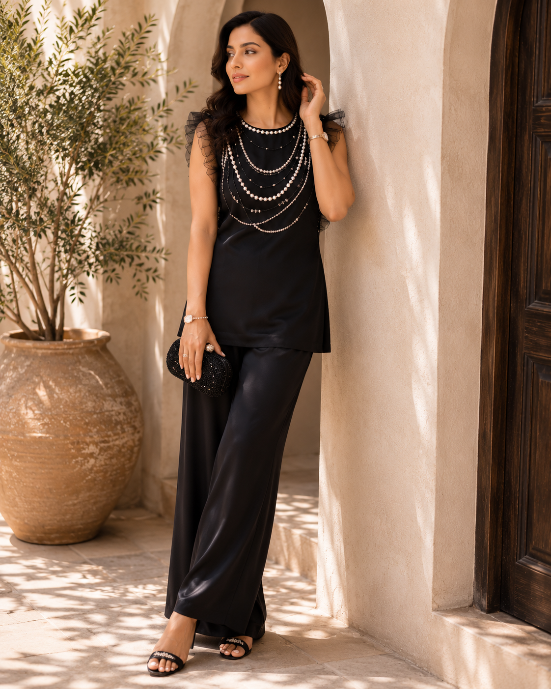 Midnight Pearl Co-ord Set