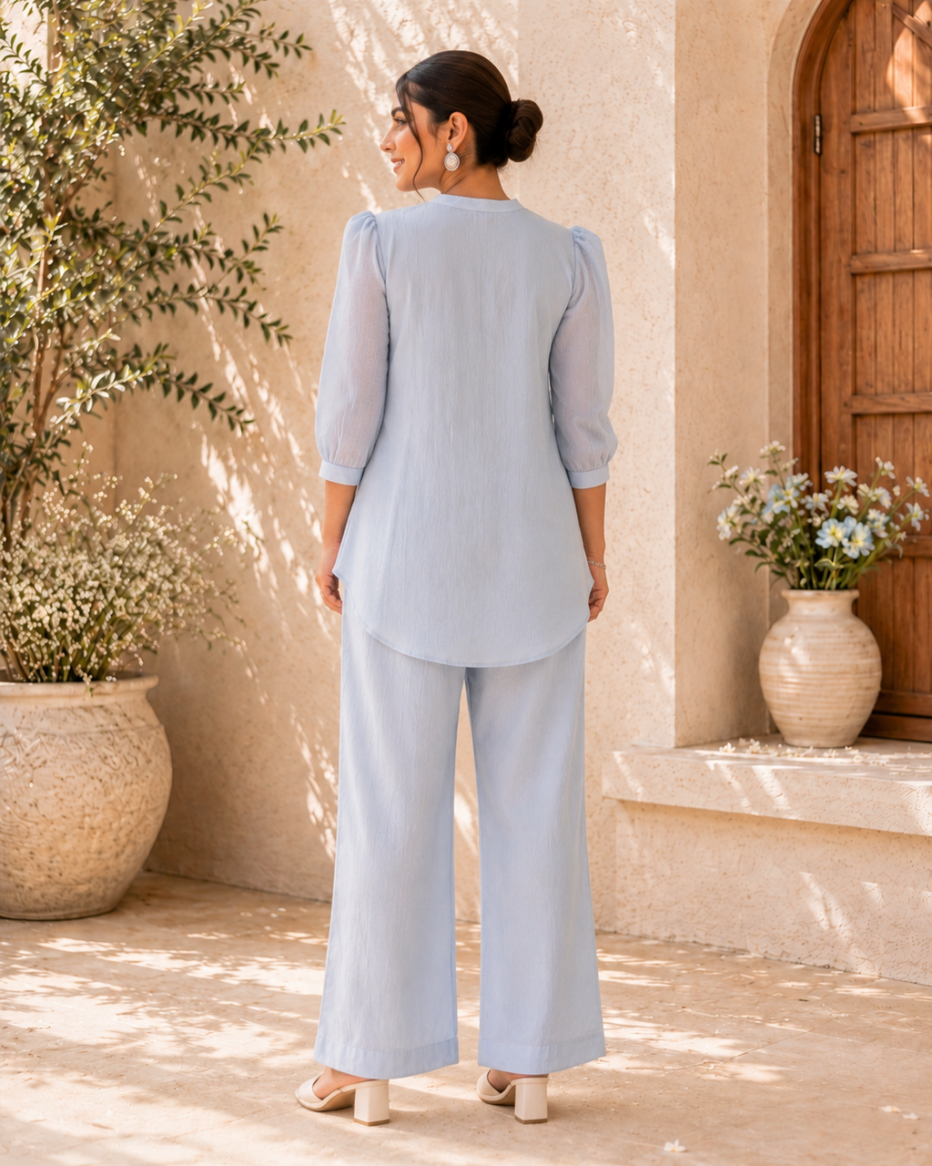 Contemporary Embroidered Co-Ord Set