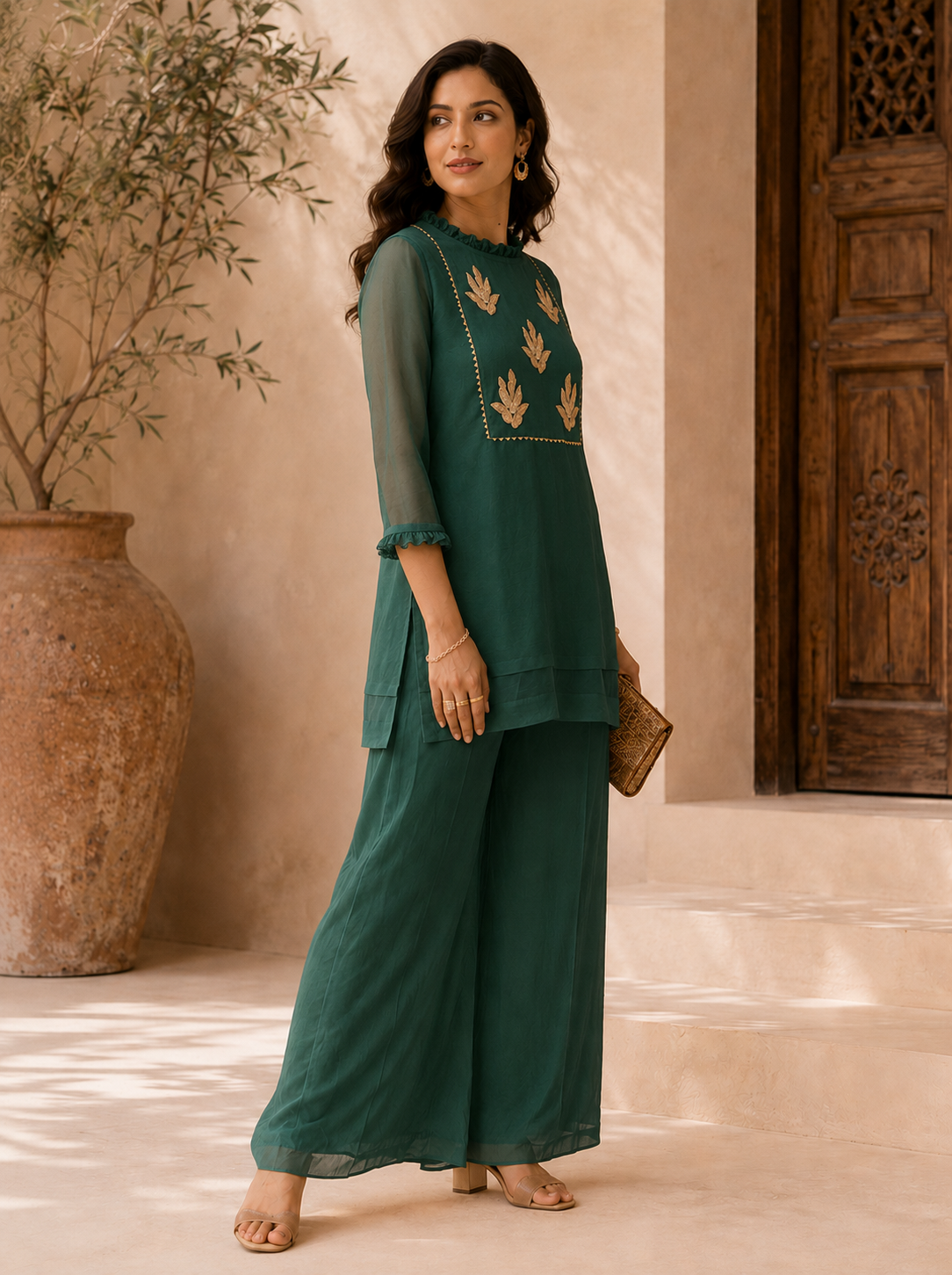 Leaf Pitta Co-Ord Set