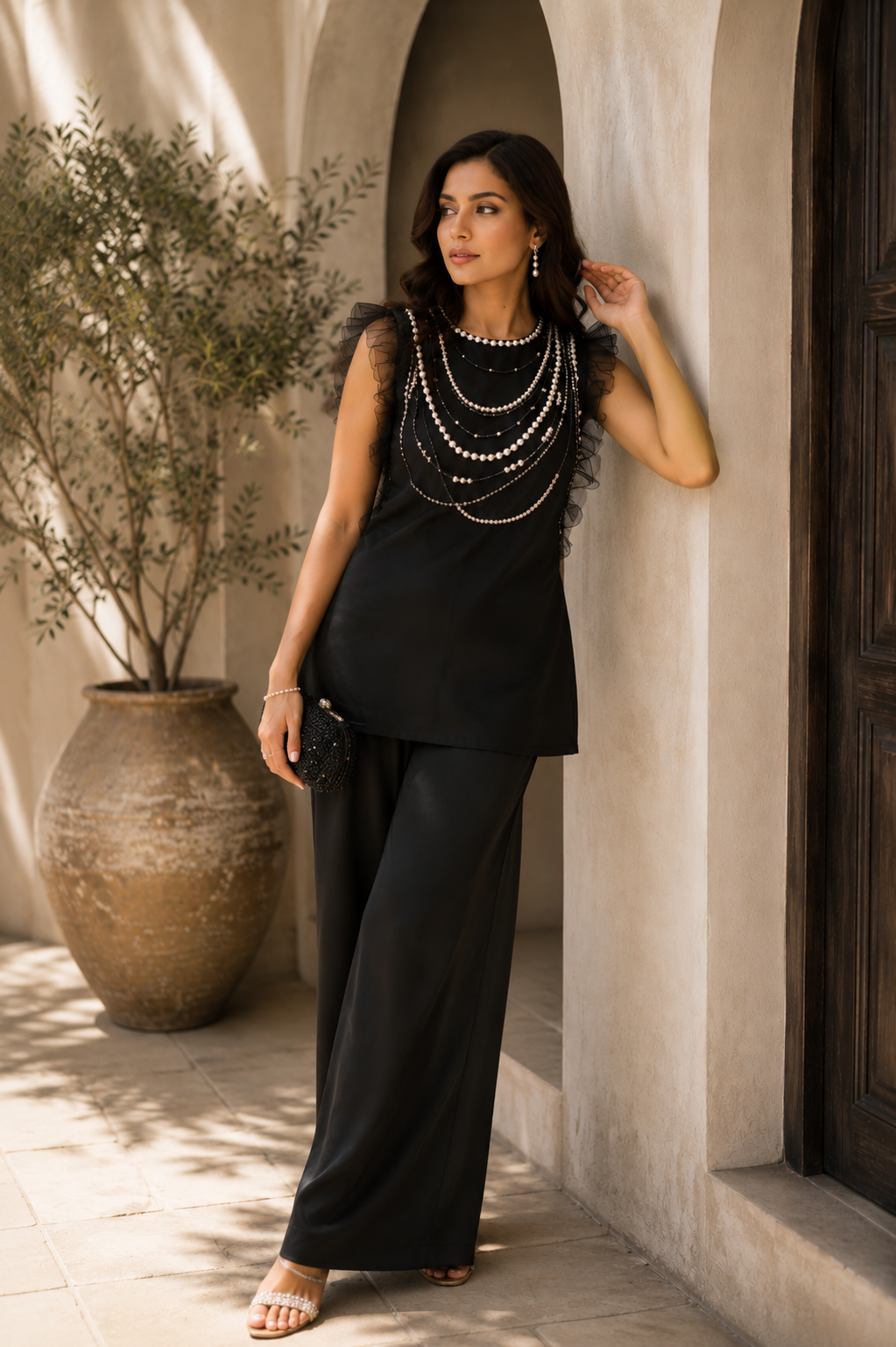 Midnight Pearl Co-ord Set