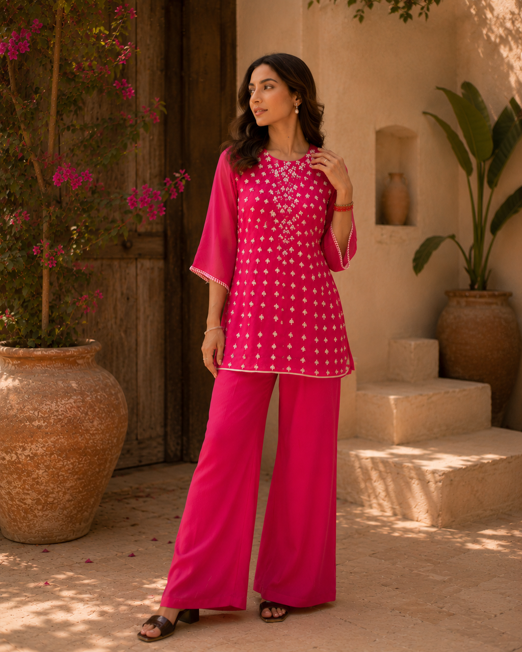 Pearl Embellished Co-Ord Set