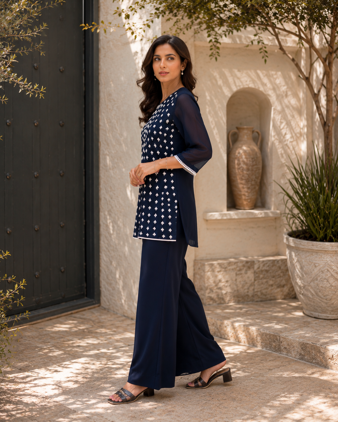 Pearl Embellished Co-Ord Set