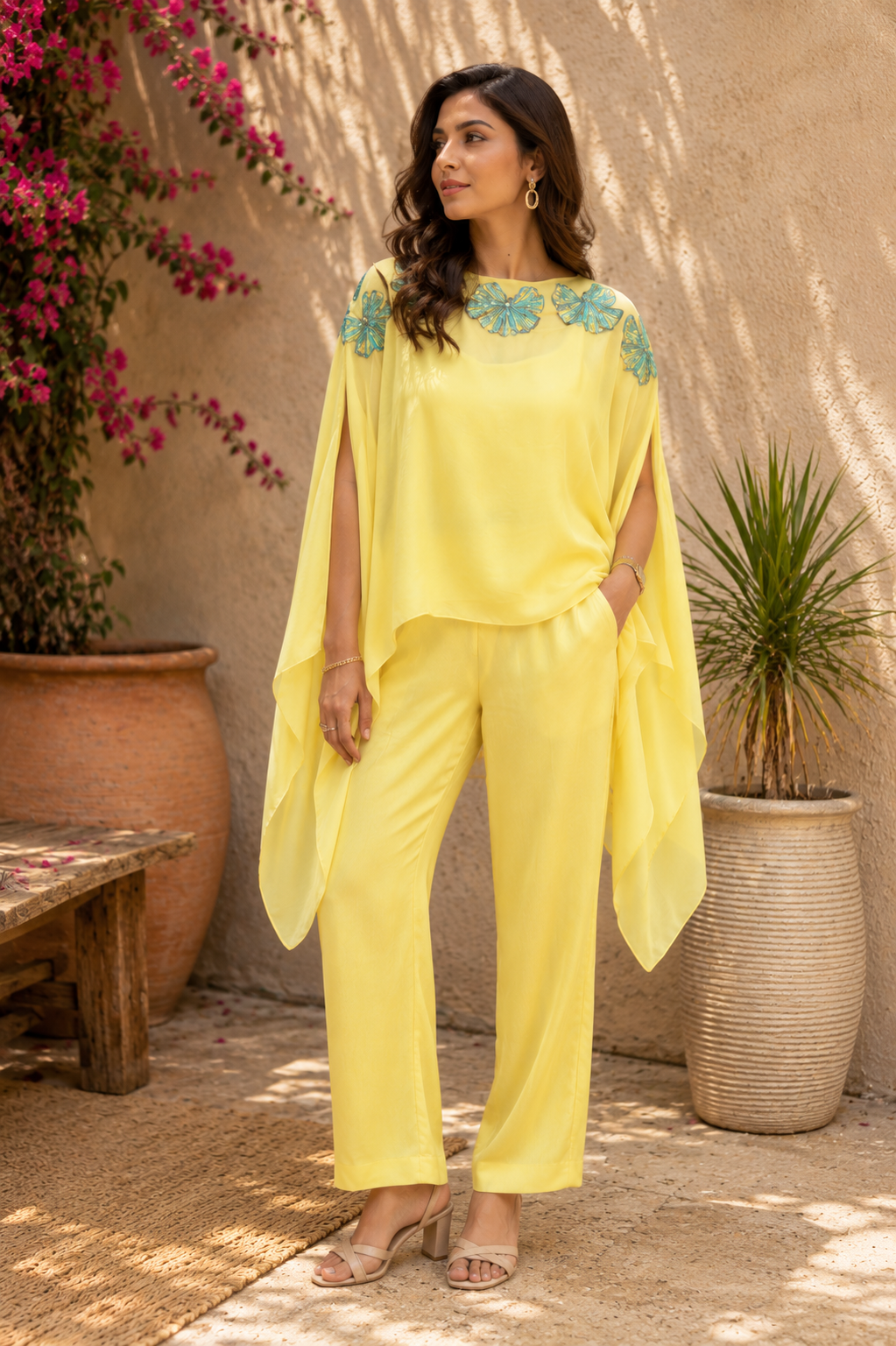 Cascade Cape Co-Ord Set