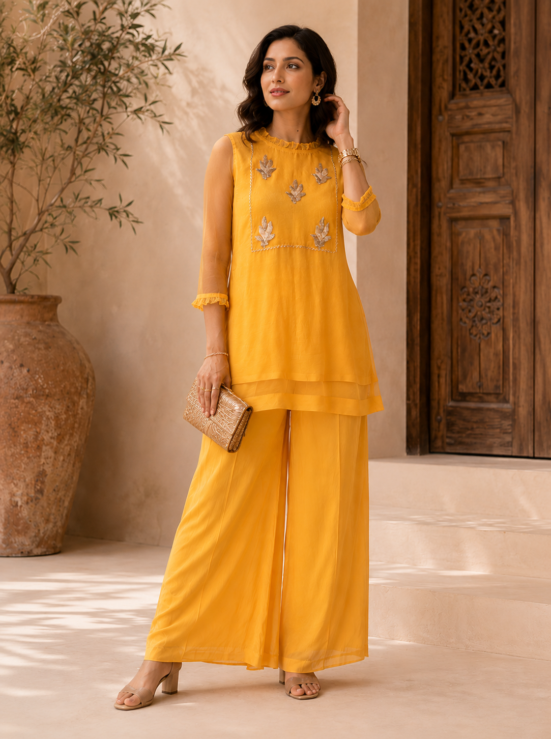 Leaf Pitta Co-Ord Set